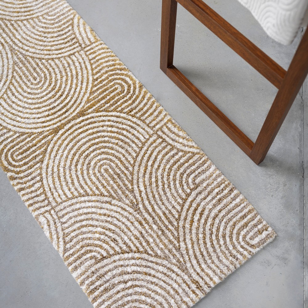 Petal Bath Mat 770 by Designer Abyss & Habidecor in Linen